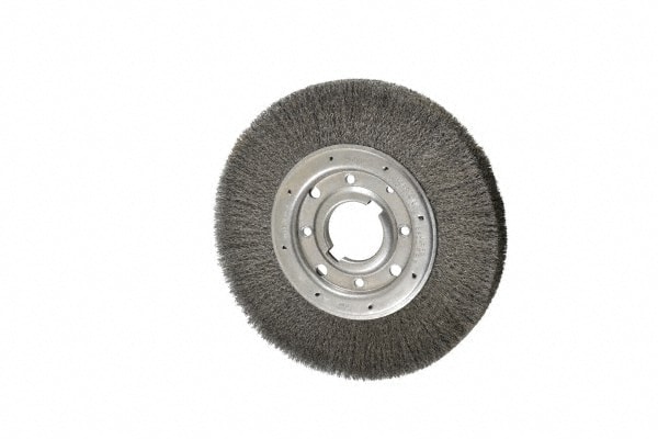 Osborn 2243800 Wheel Brush: 10" Wheel Dia, Crimped 