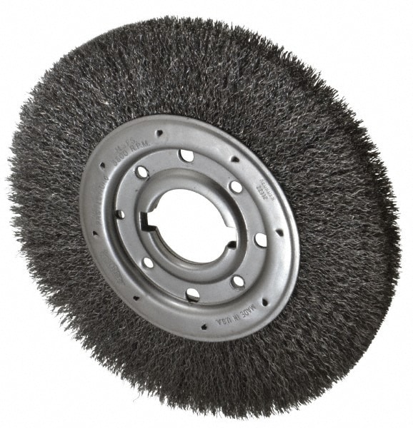 Osborn 2244000 Wheel Brush: 10" Wheel Dia, Crimped Image