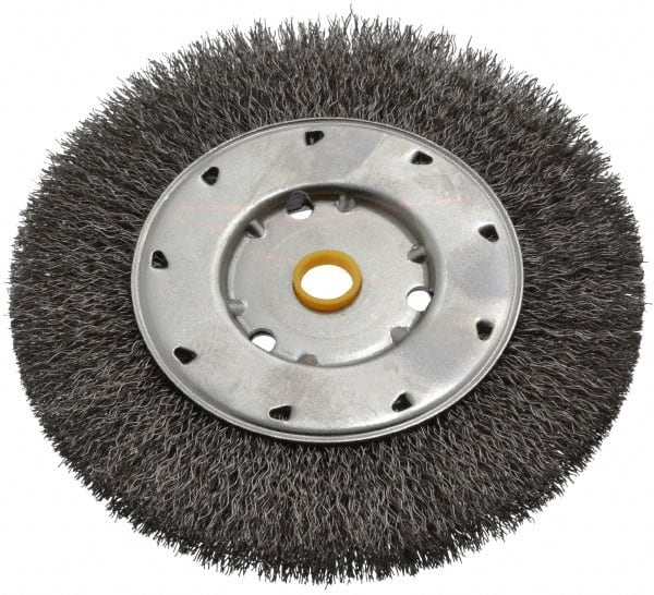 Osborn 2140300 6" OD, 1/2 & 5/8" Arbor Hole, Crimped Steel Wheel Brush 