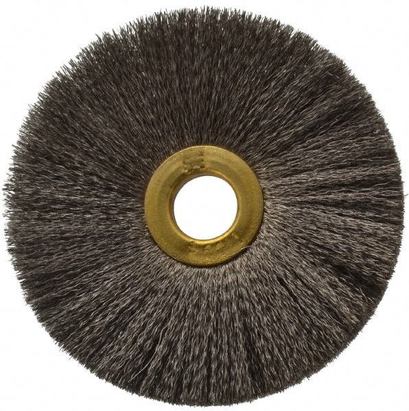 Osborn 1142600 Wheel Brush: 3" Wheel Dia, Crimped Image