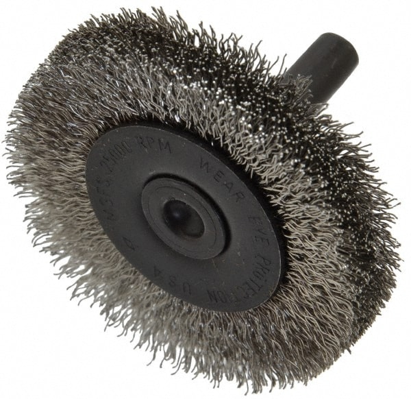 Osborn 1144900 Wheel Brush: 2" Wheel Dia, Crimped Image