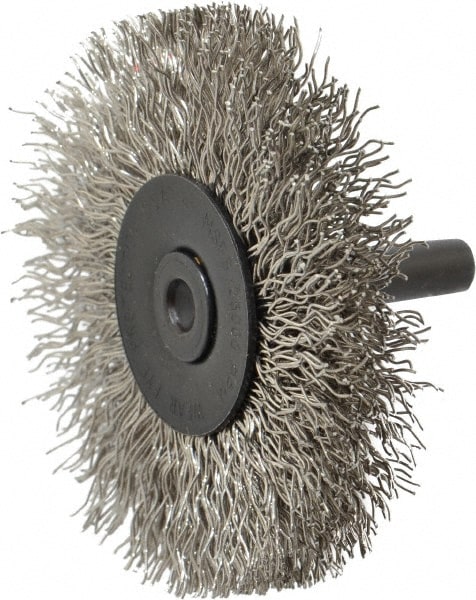 Osborn 1145200 Wheel Brush: 2-1/2" Wheel Dia, Crimped Image