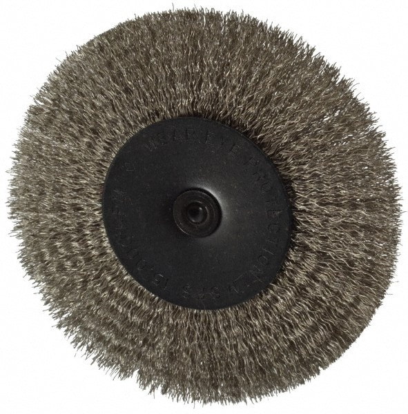 Osborn 1145500 Wheel Brush: 4" Wheel Dia, Crimped Image