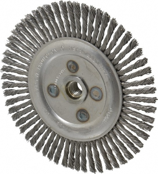 Osborn 2674500 Wheel Brush: 6-1/2" Wheel Dia, Knotted Image