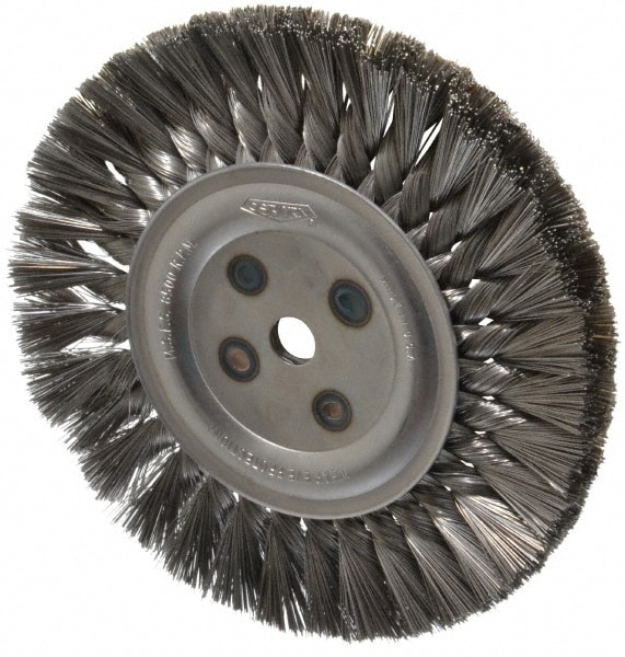 Osborn 2674700 Wheel Brush: 8" Wheel Dia, Knotted Image