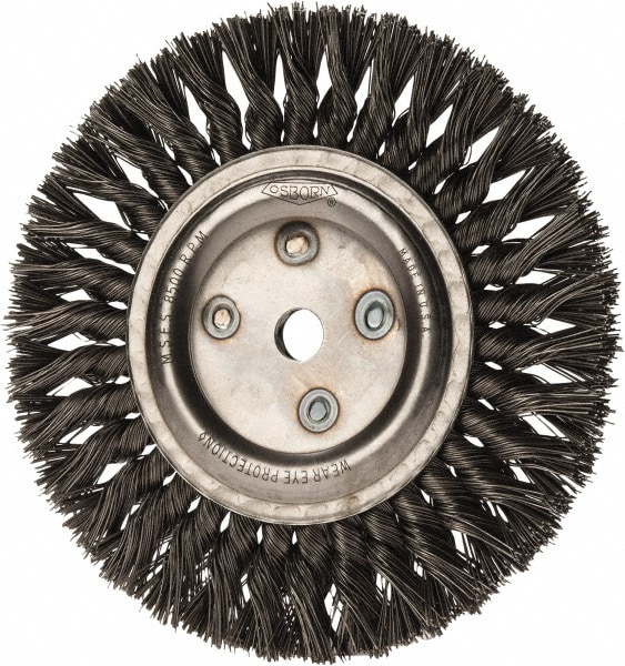 Osborn 2674900 Wheel Brush: 8" Wheel Dia, Knotted Image