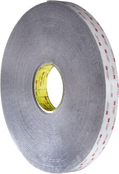 Polyethylene Film Tape: 1" Wide, 36 yd Long, Acrylic Adhesive