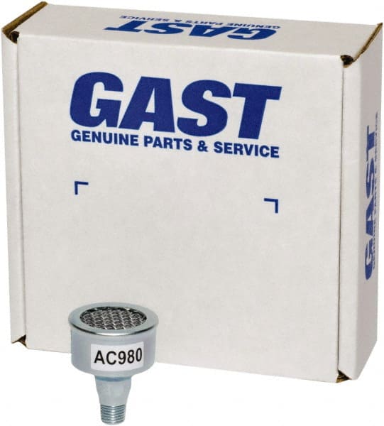 Gast AC980 Air Actuated Motor Muffler Assembly 