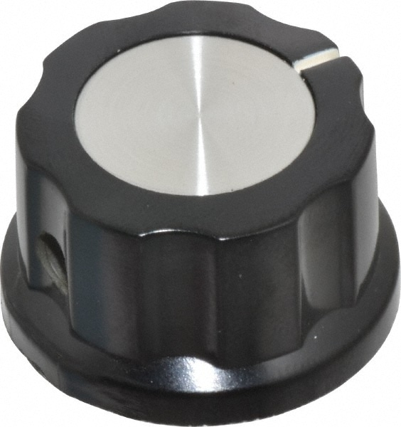 15/16" Knob Diam, 55/64" Recess Diam, Skirted Knob