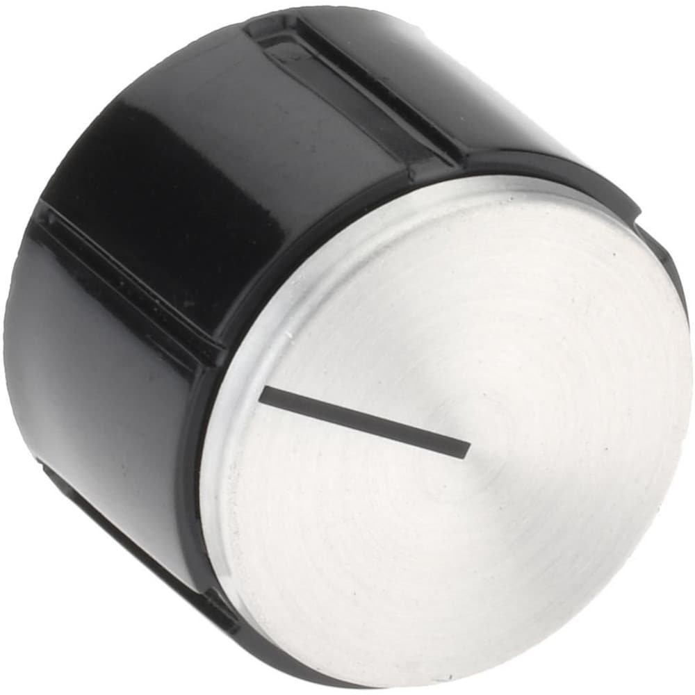 1" Knob Diam, 11/16" Recess Diam, Skirted Knob