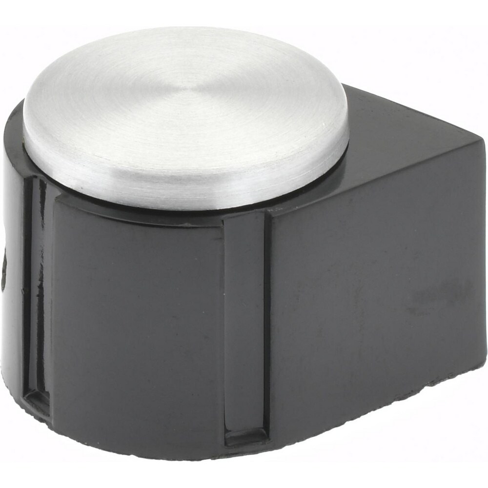 1-1/32" Knob Diam, 21/32" Recess Diam, Skirted Knob