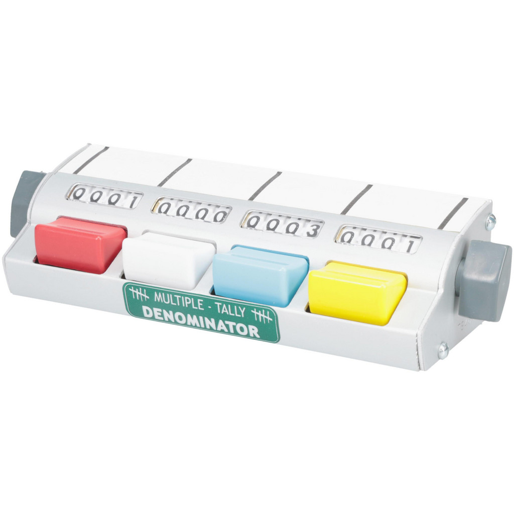 Made in USA | Value Collection 4 Digit Counter - 6-3/8 Inch Wide | Part #(1 X 4)