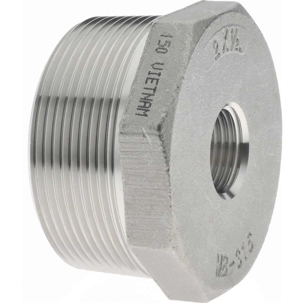 Merit Brass K614-3208 Pipe Bushing: 2 x 1/2" Fitting, 316 Stainless Steel Image