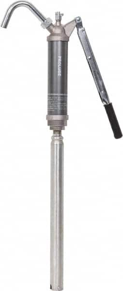 PRO-LUBE LBP/06 Lever Hand Pump: 0.10 oz/STROKE, Oil Lubrication, Aluminum & Steel 