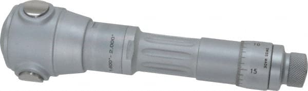 Mechanical Inside Micrometer: 1.6000 to 2.0000" Range