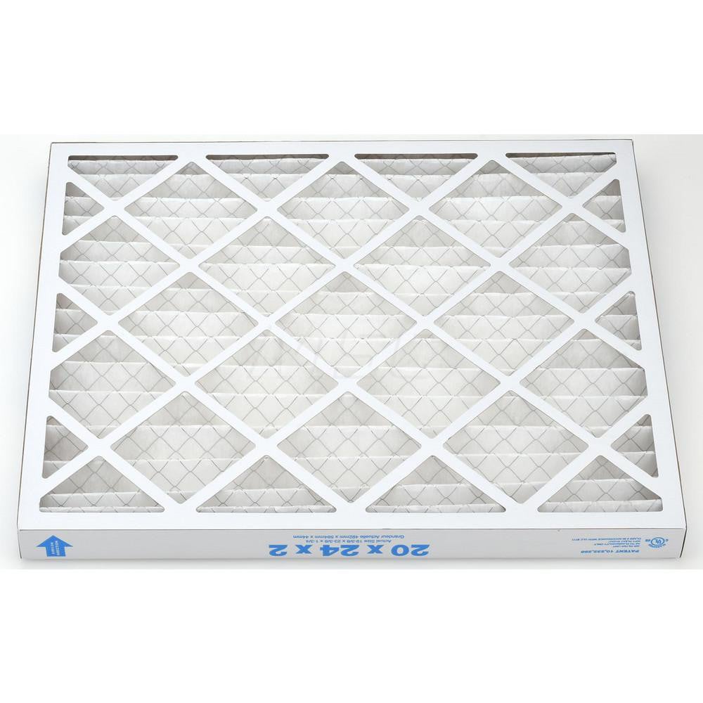 PRO-SOURCE - Pleated Air Filter: Wire-Backed Pleated, Synthetic, 35% ...