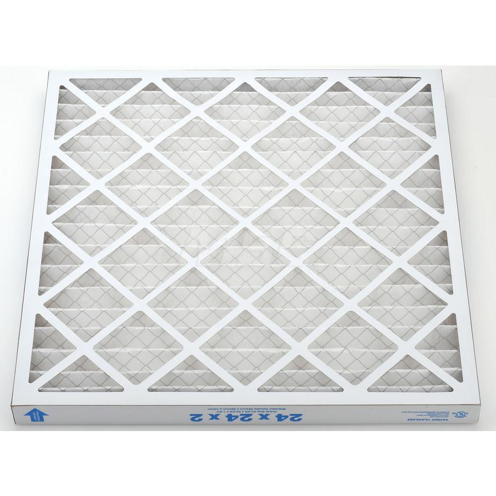 PRO-SOURCE - Pleated Air Filter: Wire-Backed Pleated, Synthetic, 35% ...