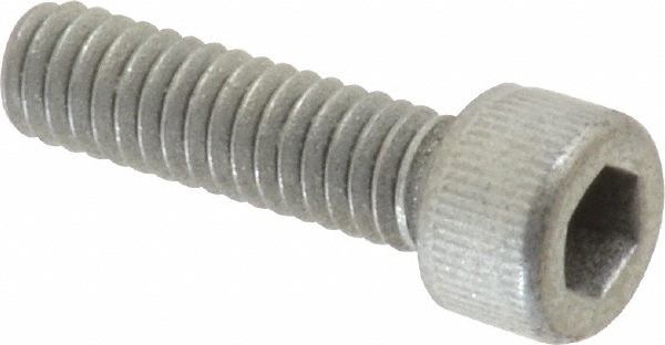 Value Collection 837083PR Hex Head Cap Screw: #8-32 x 5/8", Alloy Steel, Zinc-Plated Image