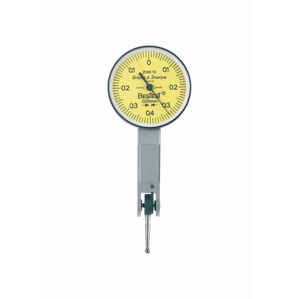 Dial Test Indicators: 0.2 Min, 0-100-0, 0.002 mm Accuracy, Horizontal