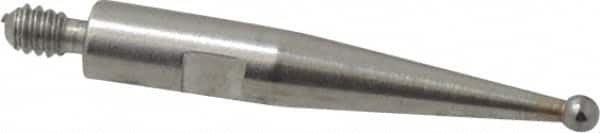 TESA Brown & Sharpe 599-7030-40 Test Indicator Ball Contact Point: 1 mm Ball Dia, 12.7 mm Contact Point Length, Carbide 