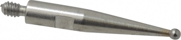 TESA Brown & Sharpe 599-7030-40 Test Indicator Ball Contact Point: 1 mm Ball Dia, 12.7 mm Contact Point Length, Carbide Image