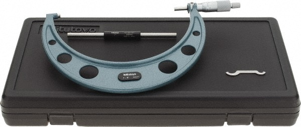 Mitutoyo 103-184 Mechanical Outside Micrometer: 8" Range, 0.001" Graduation 