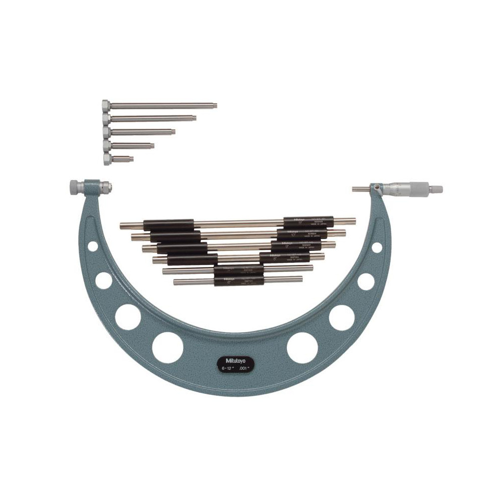 エム様 Mitutoyo - Mechanical Interchangeable Anvil Micrometer: 6 to