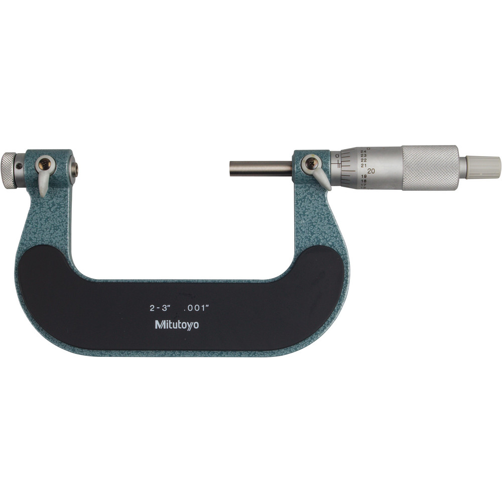 2 to 3" Range, Mechanical Screw Thread Micrometer