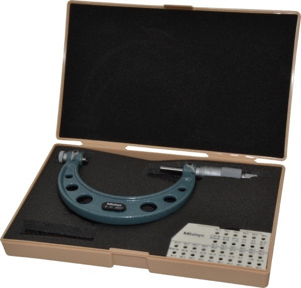 3 to 4" Range, Mechanical Screw Thread Micrometer