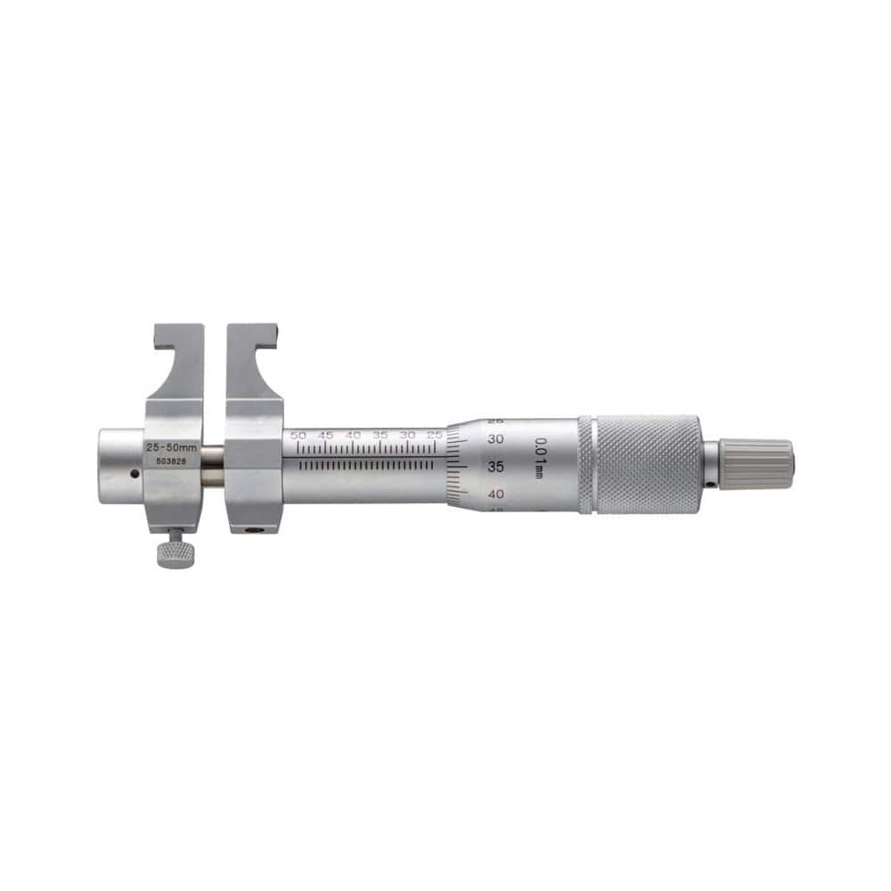 Mitutoyo 145-186 Mechanical Caliper Micrometer: 25 mm Range 