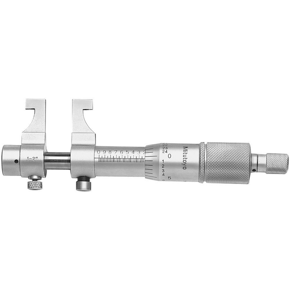 Mechanical Caliper Micrometer: 1 to 2" Range
