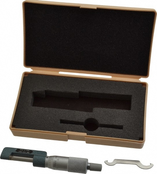 Mitutoyo 147-351 0 to 1" Range, Mechanical Hub Micrometer Image