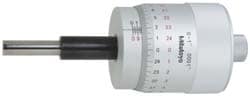 1 Inch, 1.9291 Inch Thimble, 0.315 Inch Diameter x 34mm Long Spindle, Mechanical Micrometer Head