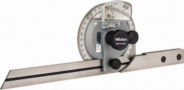 Details about   Value Collection 6 Bevel Protractor 360° Max Measurement 12 Inch Long Blade 