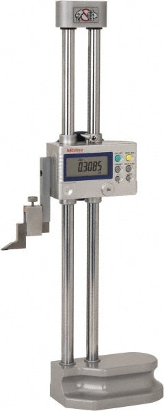 Electronic Height Gage: 12" Max, 0.001000" Accuracy