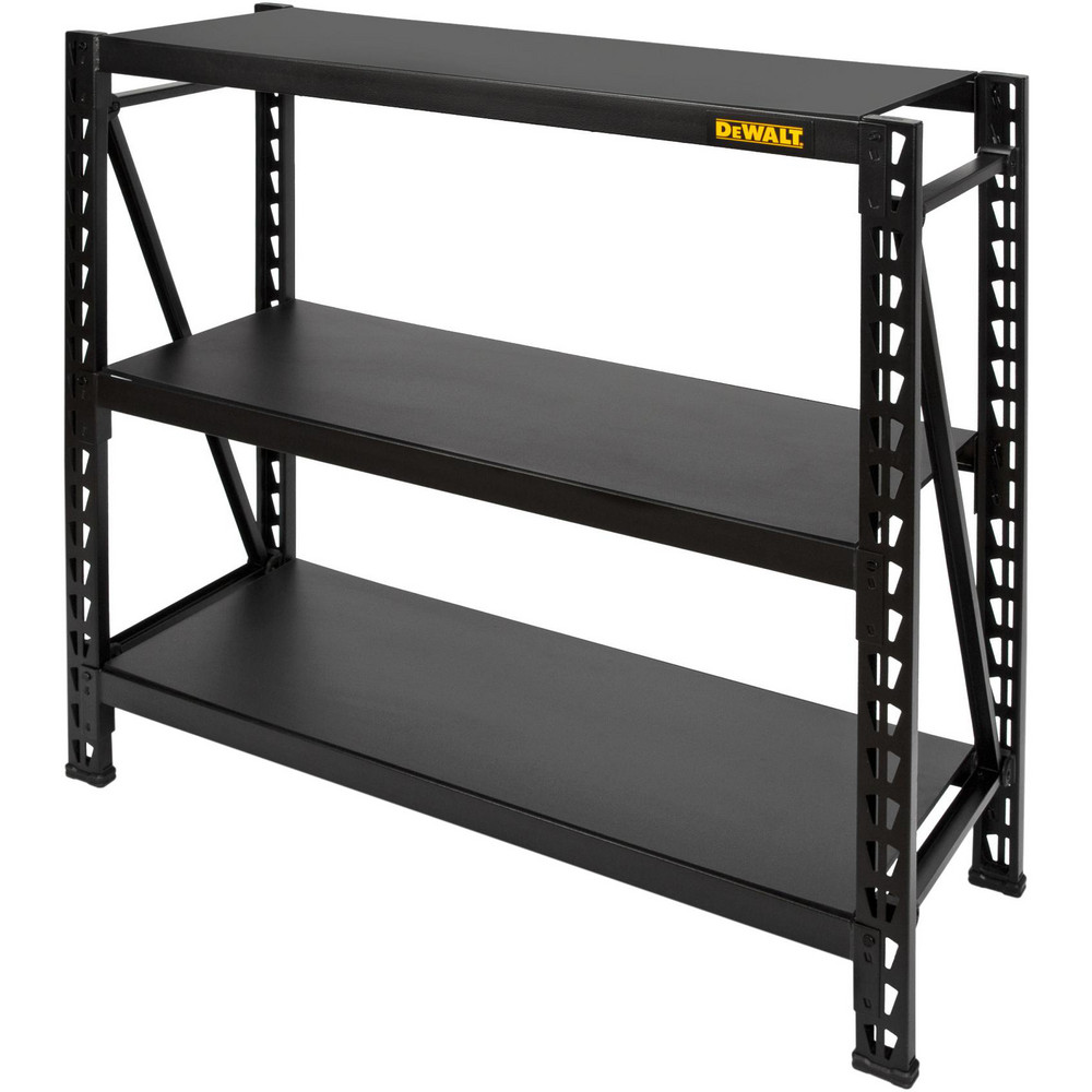 DeWALT Steel Shelving; Adjustment Type Slots, Adjustable; Boltless