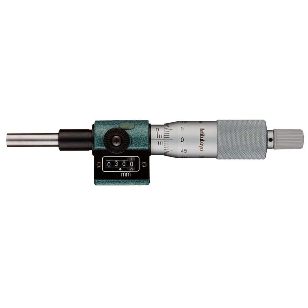 Mitutoyo 102-711 Ratchet Thimble Micrometer, Outside Micrometer, Ratchet Thimble, Range 0- 1