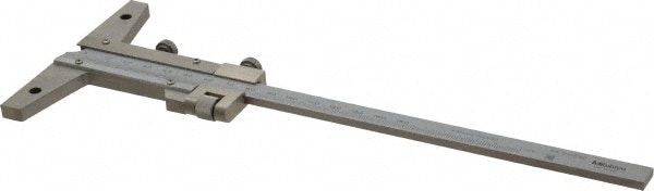 Mitutoyo - 0 to 150mm Measurement Range, 260mm Rule Length, 4 Inch Base ...