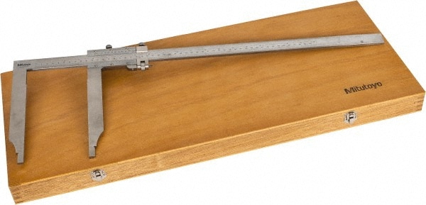 Mitutoyo 534-106 Vernier Caliper: 0 to 20", 0.001" Graduation, Stainless Steel Image