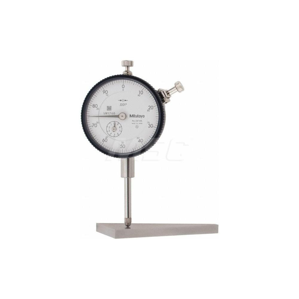 Mitutoyo Dial Drop Indicator 1.0000" Max Measurement, 0100 Dial