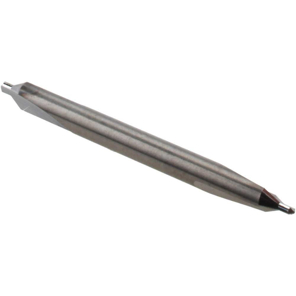 Combo Drill & Countersink: #1, 1/8" Body Dia, 118°, Solid Carbide