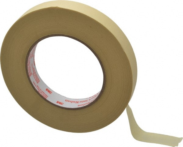 Intertape - Masking Tape: 12 mm Wide, 60 yd Long, 5 mil Thick