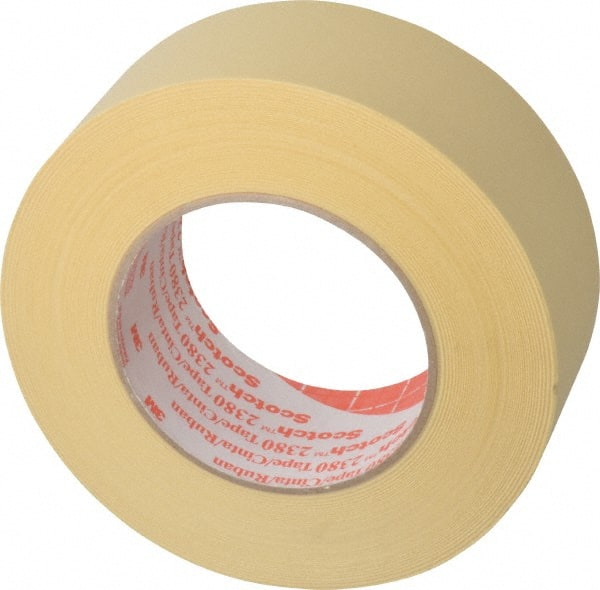 3M - Masking Tape: 2″ Wide, 60 yd Long, 5.7 mil Thick, Blue