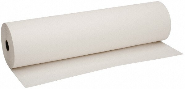 Masking Paper: 18" Wide, 250 yd Long, 1.5 mil Thick, White