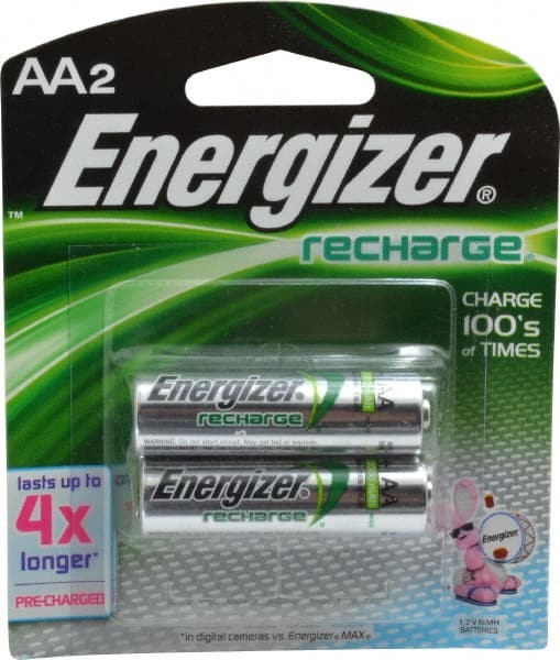 Energizer. NH15BP-2 Standard Battery: Size AA, NiMH 