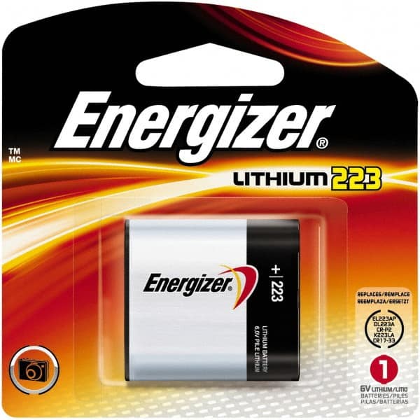 Energizer. EL223APBP Photo Battery: Size 223, Lithium-ion 