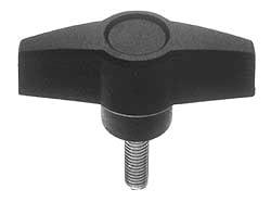 28mm Head Length, Thermoplastic, Threaded Stem Bar / Wing Knob