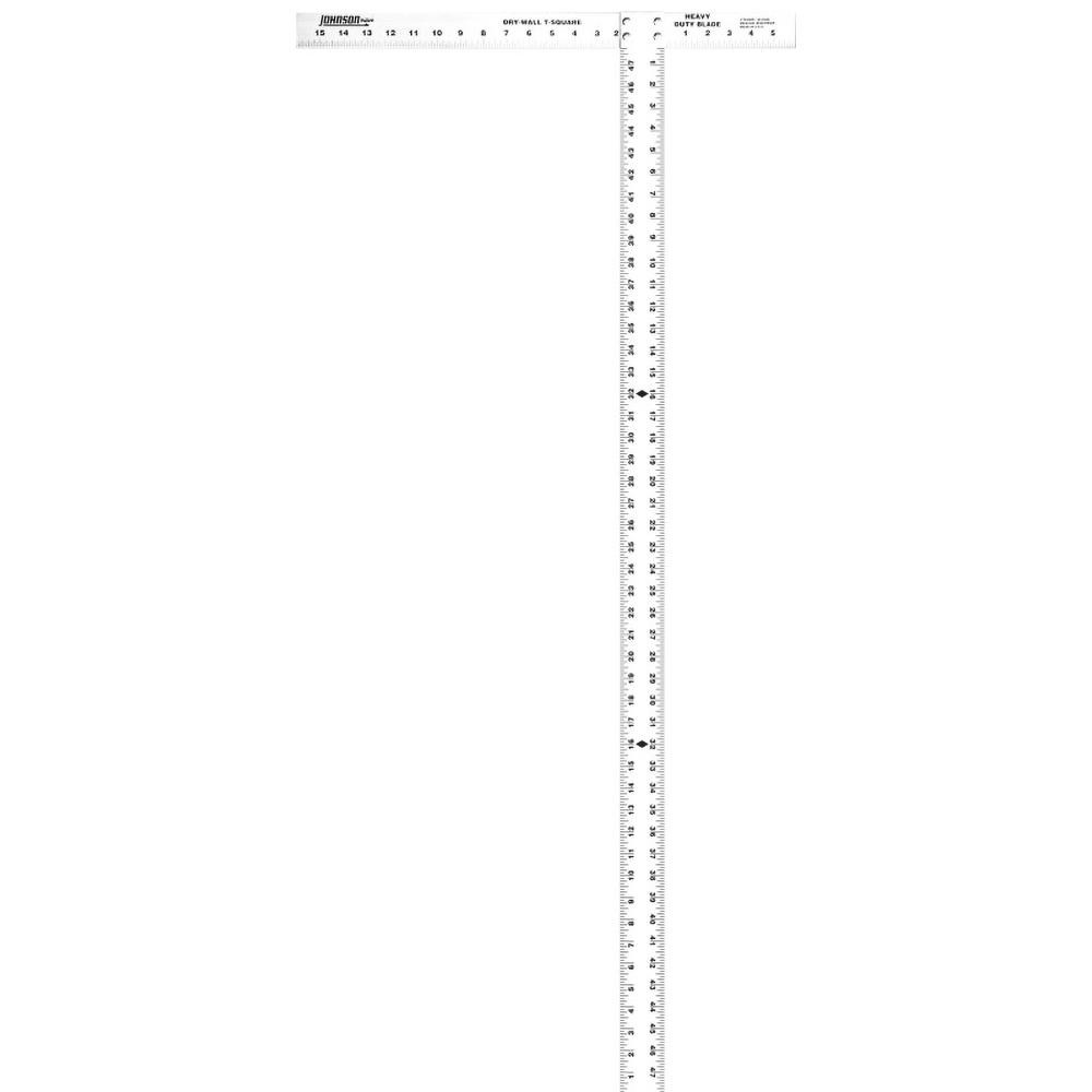 48" Blade Length x 1-1/2" Blade Width, 22" Base Length x 2" Base Width Aluminum Square - 0.008" Accuracy