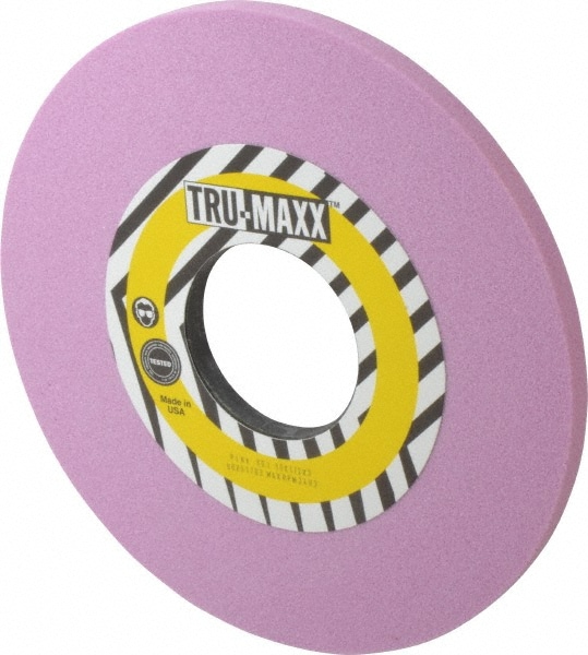 Tru-Maxx 66243496734 Surface Grinding Wheel: 10" Dia, 1/2" Thick, 3" Hole, 60 Grit, J Hardness Image