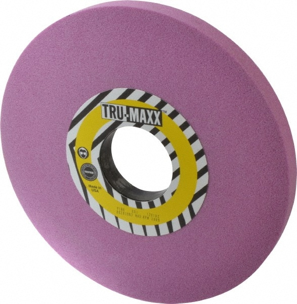 Tru-Maxx T1-12P31322-T Surface Grinding Wheel: 12" Dia, 1" Thick, 3" Hole, 60 Grit, J Hardness Image